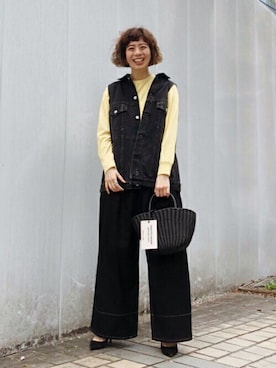 夏子さん（レディース・169cm）の春コーディネート