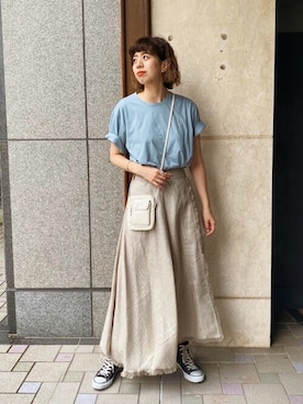 夏子さん（レディース・169cm）の夏コーディネート