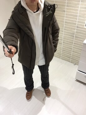 HIBECKのダウンジャケット/コートを使ったメンズ人気ファッション