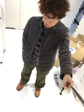 「HIBECK（ハイベック）のアイテム（ジャケット/アウター）」を使った、トミオさん（メンズ・164cm）の冬コーディネート