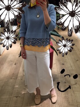 「abcdevol（エービーシーディーイーボル）のアイテム」を使った、waneさん（レディース・156cm）の春コーディネート
