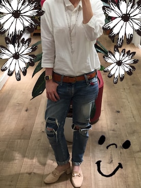 「abcdevol（エービーシーディーイーボル）のアイテム」を使った、waneさん（レディース・156cm）の夏コーディネート