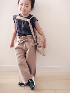 めー♛︎nikka♛︎shiroさん（キッズ・90cm）の夏コーディネート