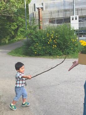 miiiさん（キッズ・90cm）の夏コーディネート