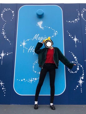 「TokyoDisneyLand」｜umayさん（レディース・168cm）の春コーディネート
