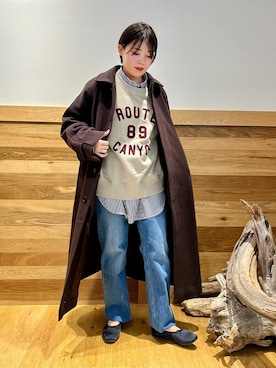 kaoriさん（レディース・148cm）の冬コーディネート