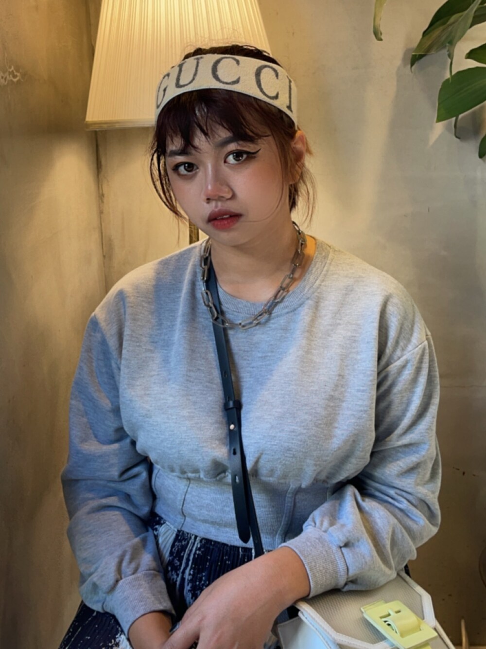 「ootd、夏、休閒、日系極簡、鹽系風格、春夏コーデ」｜「NARSのアイテム（口紅/リップティント/グロス、その他）」を使った、Chi Wenさん（レディース・166cm）の春コーディネートの1枚目の写真