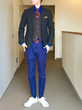 OK.Aさん（メンズ・176cm）の冬コーディネート