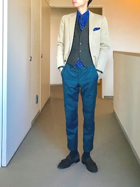 OK.Aさん（メンズ・176cm）の冬コーディネート