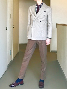 OK.Aさん(メンズ・176cm)の冬コーディネート