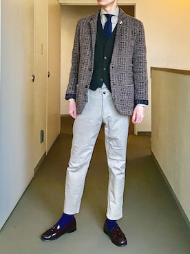 OK.Aさん(メンズ・176cm)の冬コーディネート