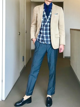 OK.Aさん（メンズ・176cm）の秋コーディネート