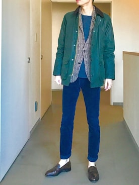 「LARDINI（ラルディーニ）のアイテム（テーラードジャケット）」を使った、OK.Aさん（メンズ・176cm）の春コーディネート