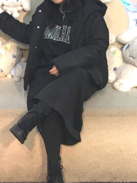 ぽんさん（レディース・148cm）の冬コーディネート