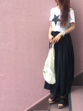 Sao Tanoさん（レディース・160cm）の夏コーディネート