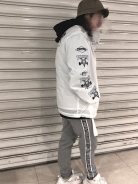 ちさんの（STUSSY | ステューシー）を使ったコーディネート