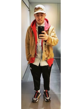 「DRIS VAN NOTEN」｜FUNAさん（メンズ・169cm）の冬コーディネート
