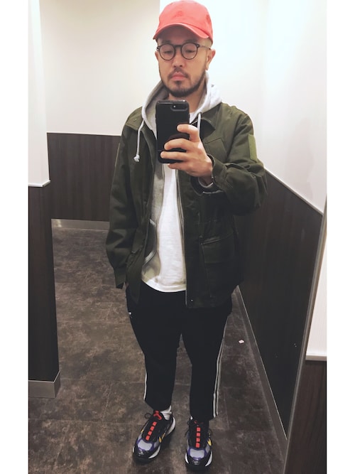 Gosha Rubchinskiy18AW ミリタリージャケット Gosha Rubchinskiy - 美品☆Gosha Rubchinskiy MA-1 BOMBER JACKETの