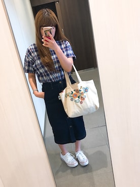 kannaさん（レディース・154cm）の春コーディネート