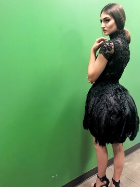 「AVANTGARDE」｜Samantha Carolineさん（レディース・170cm）の秋コーディネート