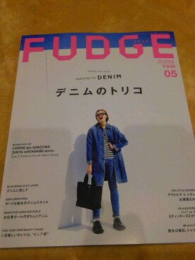 Fudge ファッジ の雑誌を使った人気ファッションコーディネート 髪型 ボウズ Wear