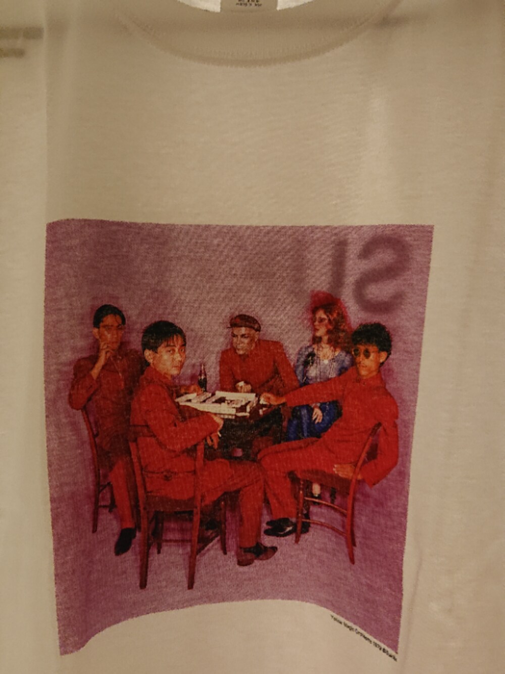 「YMO、TOKYO CULTUART by BEAMS、BEAMS、フォトT」｜「BEAMSのアイテム（Tシャツ/カットソー、ホワイト系）」を使った、nonameさん（メンズ・163cm）の秋コーディネートの1枚目の写真