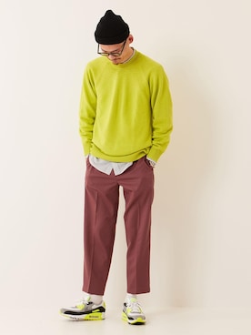 「green label relaxing（グリーンレーベルリラクシング）のアイテム（帽子）」を使った、oodake10043さん（メンズ・178cm）の春コーディネート