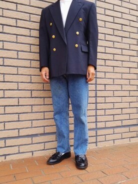 「BAKER（ベイカー）のアイテム」を使った、roiさん（メンズ・166cm）の春コーディネート