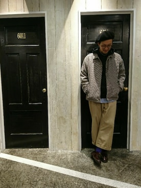 tk.TAKEO KIKUCHI 立川ルミネさん(メンズ・182cm)の春コーディネート
