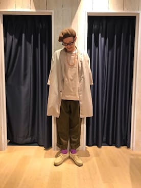 tk.TAKEO KIKUCHI 立川ルミネさん(メンズ・182cm)の春コーディネート