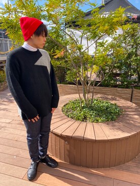 tk.TAKEO KIKUCHI 立川ルミネさん（メンズ・170cm）の秋コーディネート