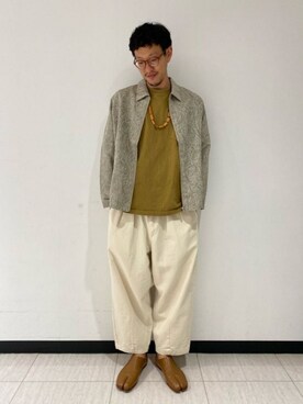 tk.TAKEO KIKUCHI 立川ルミネさん（メンズ・182cm）の秋コーディネート