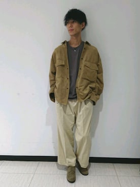 tk.TAKEO KIKUCHI 立川ルミネさん(メンズ・171cm)の秋コーディネート