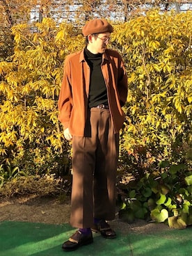 tk.TAKEO KIKUCHI 立川ルミネさん(メンズ・178cm)の冬コーディネート