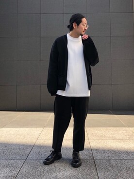 tk.TAKEO KIKUCHI 立川ルミネさん（メンズ・178cm）の冬コーディネート