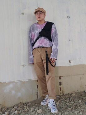 「vetements」｜「アイテム（その他）」を使った、cehtot_aさん（メンズ・181cm）の冬コーディネート