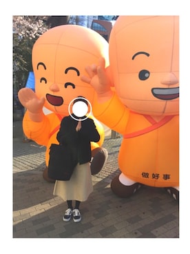 「MHL.（エムエイチエル）のアイテム（その他アウター）」を使った、ayabanさん（レディース・150cm）の春コーディネート