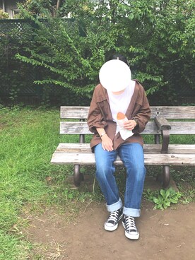 ためこさん（レディース・153cm）の秋コーディネート