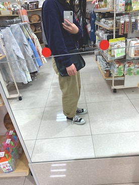 「merlot plus（メルロープリュス）のアイテム（ショルダーバッグ）」を使った、ためこさん（レディース・153cm）の秋コーディネート