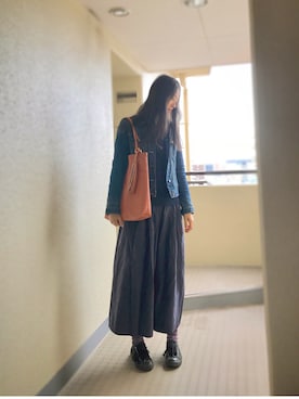 Shirleyさん（レディース・172cm）の秋コーディネート
