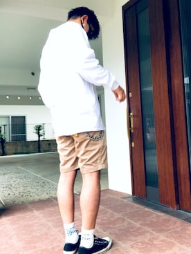 「ソックス」｜「アイテム（財布/小物）」を使った、ryoheyさん（メンズ・177cm）の春コーディネート