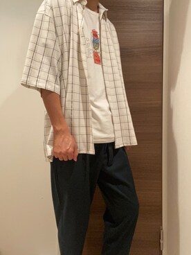 光さん(メンズ・180cm)の夏コーディネート