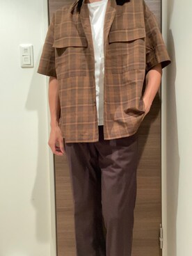 光さん（メンズ・180cm）の夏コーディネート