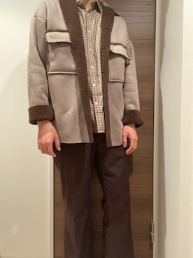 光さん（メンズ・180cm）の冬コーディネート