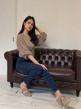 SAKIさん（レディース・167cm）の冬コーディネート