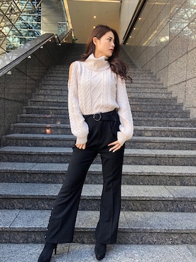 SAKIさん（レディース・167cm）の冬コーディネート