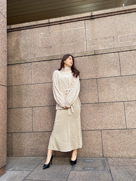 SAKIさん(レディース・167cm)の冬コーディネート