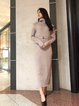 SAKIさん（レディース・167cm）の冬コーディネート