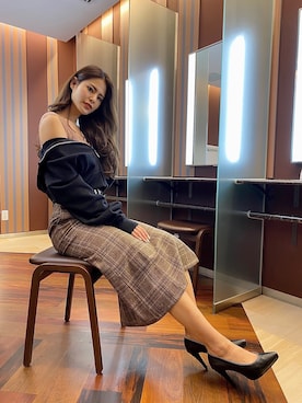 SAKIさん（レディース・167cm）の冬コーディネート