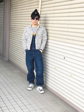 「JOYRICH」｜「アイテム（その他アウター）」を使った、SHOOHSさん（メンズ・166cm）の冬コーディネート